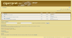 Desktop Screenshot of cigarrprat.se